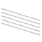uxcell 5pcs Round Steel Metal Rods, 1.7mm x 100mm High Speed Steel Lathe Bar Stock Tool for DIY Craft & Miniature