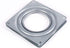 Glomora 4in Galvanized Steel Rotating Plate Display Base for Cake, Kitchen Cabinets, Monitor, TV, Painting, and More