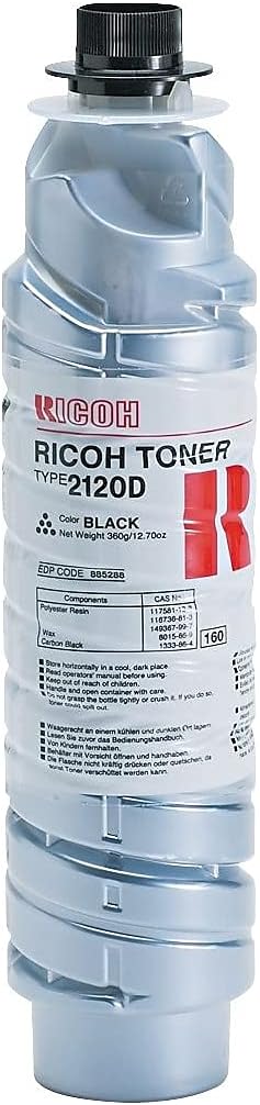 Ricoh 841337 Toner, Black, 11,000 Page-Yield