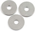 24pcs M6 304 Stainless Steel Flat Washer, Adjustment Hardware Fitting Accessories for Bolts & Screws