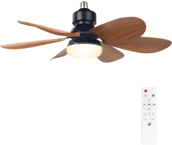 LEDESIGN Modern Smart LED Fan Light, Ceiling Fan Light with Remote Control -