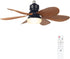 LEDESIGN Modern Smart LED Fan Light, Ceiling Fan Light with Remote Control -