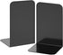 VFINE Metal Black Bookends, 1 Pair Heavy Book Ends for Shelves, Book Shelf Holder for Home Office