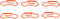 Automobile Race Car Shaped Paper Clips, 100 Count, Great for Collectors or Office Gift, Comes in Tin