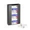 AdirMed VivaEssentials Triple Glove Box Holder, Wall Mount or Free Standing Black