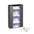 AdirMed VivaEssentials Triple Glove Box Holder, Wall Mount or Free Standing Black