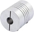 5mm to 10mm Shaft Coupling - 30mm Length, 25mm Diameter Aluminum Alloy Joint Connector for 3D Printer, 2pcs