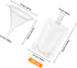 Packaging 102pcs (100 100ml 2 OSALADI Stand-up Spout Pouches for Beverage Bag, X Soy Milk Flasks with Small Funnels)