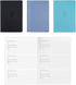 Blueline Password Notebook, Flexible Cover, Black, 5" x 3.5", 64 Pages