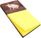 Carolines Treasures Pig at the Barn Door Sticky Note Holder, Large Multicolor