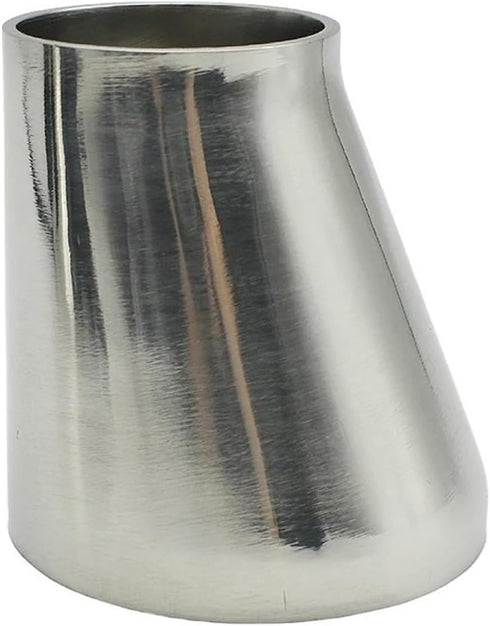 JOQWEVIEG "SS304 Stainless Steel Eccentric Reducer 19mm to 102mm - Butt Welded Pipe