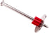 100 Pack 2-1/2" Powder Actuated Fasteners with 1" Washer, .300 Head .145" Shank for Powder Fastening & Power Framing
