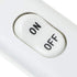 E-outstanding Inline Cord Switch, On/Off White Button, Feed Cord Switch for Table Lamp, Desk Light, Bed Lamp 6A 250V