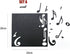 Music Theme Magnetic Music Note Symbol for Whiteboard for Teacher, Education (SET A) by lovielf