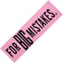 Giant Pink Erasers (5.5"), Large Pencil Rubber Eraser for Back to School, Joke Gag Gift for Work and School, 6 Pack
