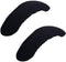 Isccdy Removable Washable Office Chair Armrest Covers - Slipcovers Pads (Black)