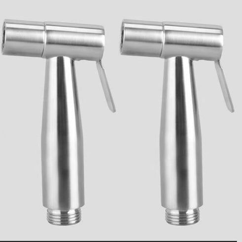 BLNSPRAYER 2 Pieces Bidet Toilet Sprayer Head Stainless Steel Handheld Sprayer for Cloth Diaper, Bathroom, Kitchen