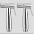 BLNSPRAYER 2 Pieces Bidet Toilet Sprayer Head Stainless Steel Handheld Sprayer for Cloth Diaper, Bathroom, Kitchen