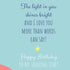 Prime Greetings Birthday Card For Granddaughter, Eco-Friendly, Thick Card Stock with Premium Envelope 5in x 7.75in