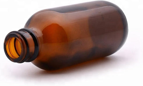 VIGOR PATH 2-Pack Amber Glass Dropper Bottles with Tapered Glass Droppers for Essential Oils or Liquids