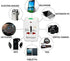 Worldwide Portable Universal Power Adapter, All in One International Travel Wall Charger for USA EU UK Outlets