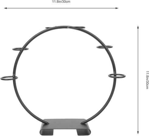 Elegant Iron Ice Cream Cone Display Stand for Desserts - Perfect for Events & Buffets