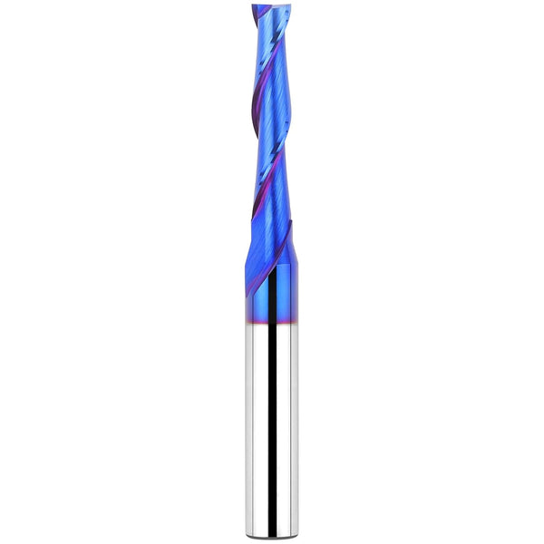 EANOSIC Upcut Spiral Router Bit 3/16" Cutting Diameter 1/4" Shank with Extra Long
