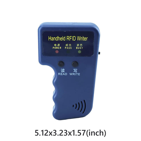 Generic 125KHz T5577 EM4305 (2 RFID Reader Writer Handheld RFID Writer Copier Smart ID car d Duplicator Used