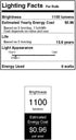 Westinghouse Lighting 5167200 8 Watt (75 Watt Equivalent) A19 Dimmable Clear Filament LED Bulb