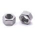 1/4"-20 Stainless Steel Hex Nuts, Bright Finish Hexagon Nuts, 304 Stainless Steel 18-8, 25 PCS