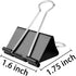 Large Binder Clips, 48 Pack, 1.6 Inch for Office & Home