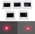 Drawup Set Interference Diffraction Grating with Circular Single and Double Slit Patterns, Multiple Line Mesh