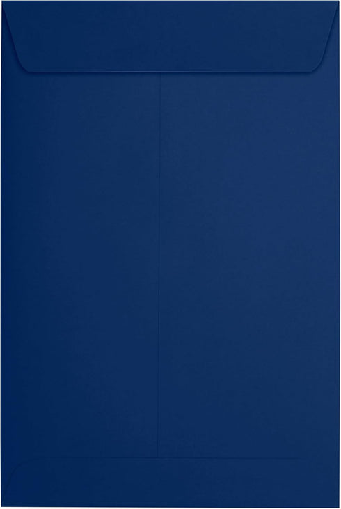 LUXPaper 6 x 9 Open End Envelopes | Peel & Press | Navy Blue | 80lb. Text | 50 Qty