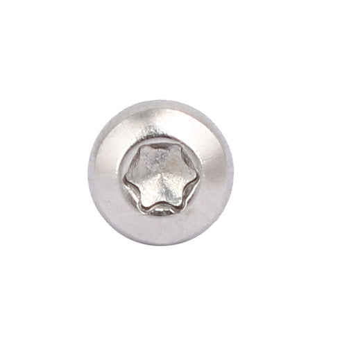 uxcell M2x3mm Button Head Torx Screws, 304 Stainless Steel Fasteners, 150pcs