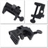 2 Pcs Desk Clamp Work Light Mounting Bracket, Heavy-duty Plastic Table Mounting Clamp for Desk Lamp, Tablet Holder