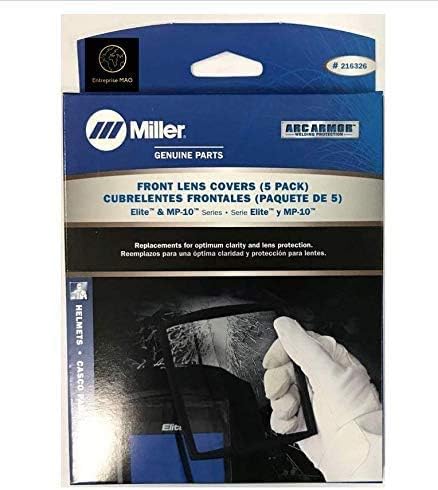 Pfanstiehl Miller 216326 Elite & MP-10 Front Lens Cover Pkg = 5