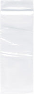 Plymor 2" x 5" Zipper Reclosable Plastic Bags, Pack of 200, 2 Mil