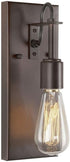 FORTE 7113-01-32 One Light Wall Sconce, Bronze