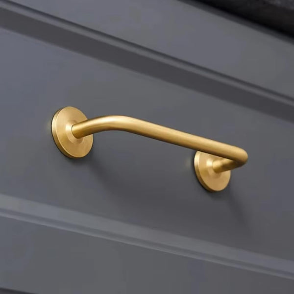 Generic Wardrobe, Kitchen Cabinet, Wardrobe, Wardrobe, Bedside Table Handle, Minimalist Gold Long Furniture