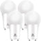 Energetic LED GU24 Light Bulb, A19 Shape, 100 Watt Equivalent (11W), 5000K Daylight, 1400 Lumens, Non-Dimmable, 4 Packs