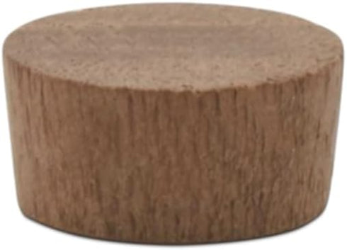 1/2 inch Pack 25 Wood Plugs for Furniture, Walnut Wood Flat-Head Plug, Wooden Plugs for Screw Holes - of by Woodpeckers