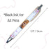 YJ PREMIUMS 6PC Highland Cow Pens Set, Kawaii Cute Cow Print Stationary Supplies for School Home Office Gifts