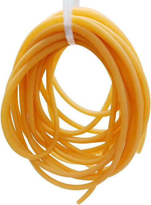 JoyTube Natural Latex Rubber Tubing, 1.8mm ID x 4.2mm OD, 3 Meter Surgical Tubing for Home Laboratory, Hospital Use