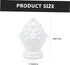 2pcs DOITOOL Shade Knob Light Knob Light Finial Accessory Finial Decor Lampshade Holder Durable Lamp Shade Decorative