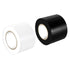 Maveek 2 Rolls Electrical Tape - 2 Inch Silicone Waterproof Repair Insulation Tape, Black and White, Self Adhesive