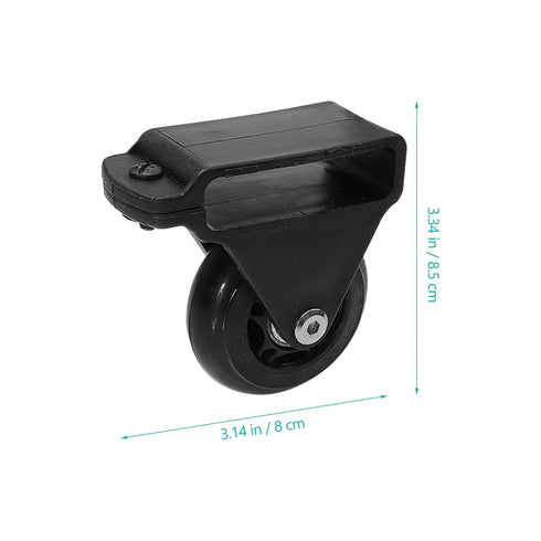 2pcs Leveling Casters Leveling Casters Cart Accessories Telescopic Ladder Wheel Practical Balance Bar Pulley Home