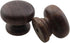 TAODAN 4PCS 1.18x0.98inch Natural Wood Cabinet Knob Simple Walnut Knob Nut Brown Wooden Furniture Knob Drawer Knob