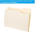 PATIKIL 20pcs Manila Folders, 8.5 x 11, Letter Size, 1/3 Cut Paper Organizer, Bulk for Classroom, Home, Office, Beige