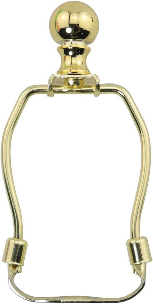 DGBRSM 4 Inch Lamp Harp Stand with Standard Saddle and Lamp Top for