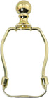 DGBRSM 4 Inch Lamp Harp Stand with Standard Saddle and Lamp Top for
